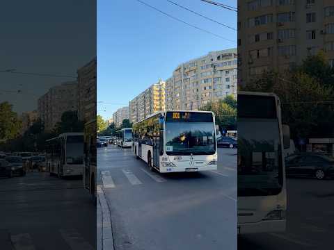 Autobuzele MB Citaro E4 #4762 și #4763 intră în stația “Bd Nicolae Grigorescu” pe liniile 101 și 335
