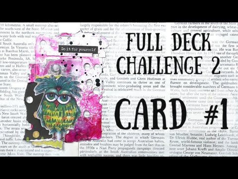 Karte Nummer 1 | Full Deck Challenge 2 🦋 ShanoukiArt 🦋🧿