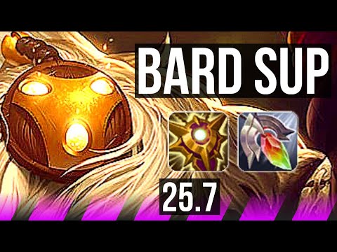 BARD & Corki vs GRAGAS & Jhin (SUP) | EUW Diamond | 25.7