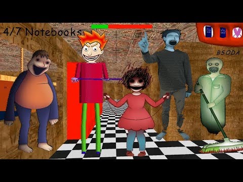 Scary School Escape: The Horror Game - V 1.5.1 - Baldi's Basics V1.4.1 Mod