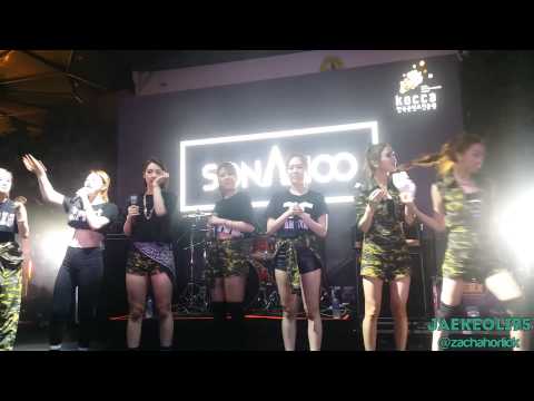 [FANCAM] 150521 Sonamoo - Talk (2)