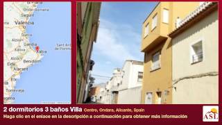 preview picture of video '2 dormitorios 3 baños Villa se Vende en Centro, Ondara, Alicante, Spain'