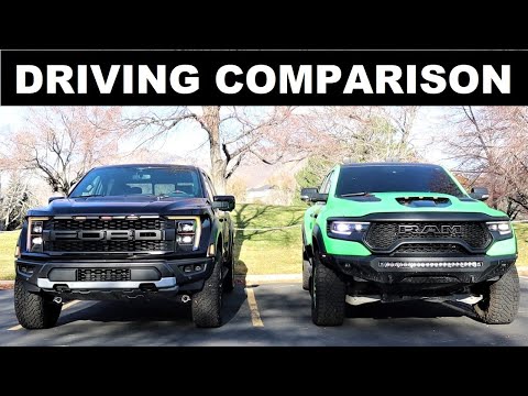 2021 Ford Raptor Vs 2021 Ram TRX: Which Truck Is A Better Daily Driver?