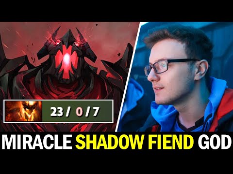 MIRACLE First SF Game in New Patch — IMMORTAL 0 Death Shadow Fiend