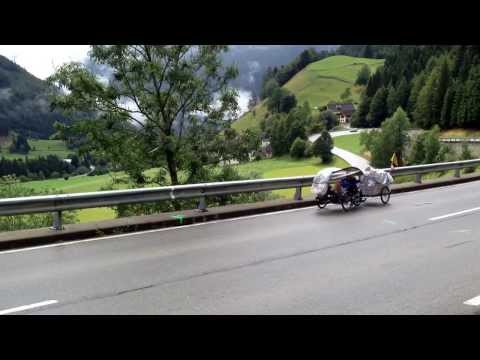 Obervellach-Mallnitz: auf dem zur Autoschleuse Tauernbahn