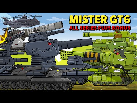"Steel Mister GT6 - All series plus bonus" - Cartoons about tanks