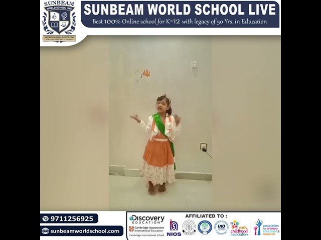 Sunbeam World School Students&rsquo; Patriotic Dance Performance