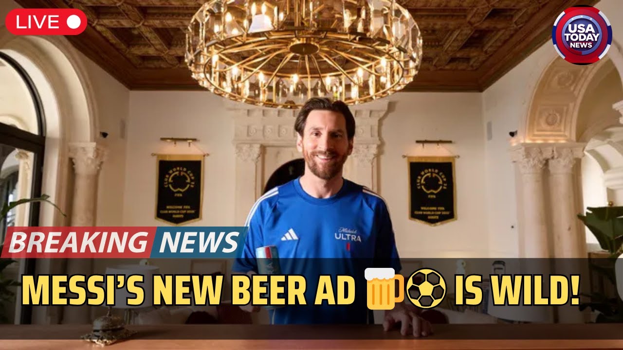 Michelob Ultra Superior Hotel Messi ad