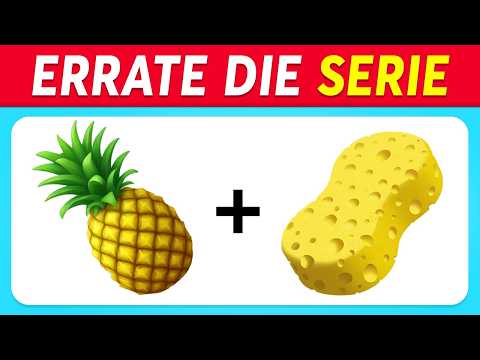 Errate die Kinderserien beim Emoji Quiz 🎬👦🏻✅ 36 Serien anhand von Emojis