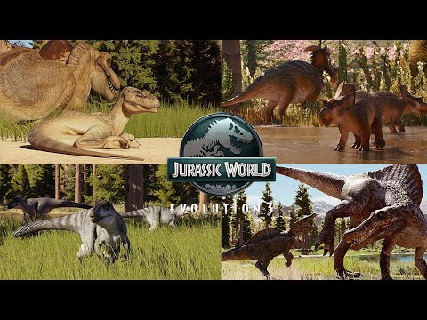 ALL SPECIES WITH BABIES HATCHERY RELEASE | Jurassic World Evolution 3 Showcase [4k]