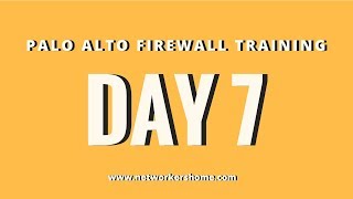 Palo Alto Firewall videos and Palo Alto Playlist from Networkers Home. Palo Alto Networking Security