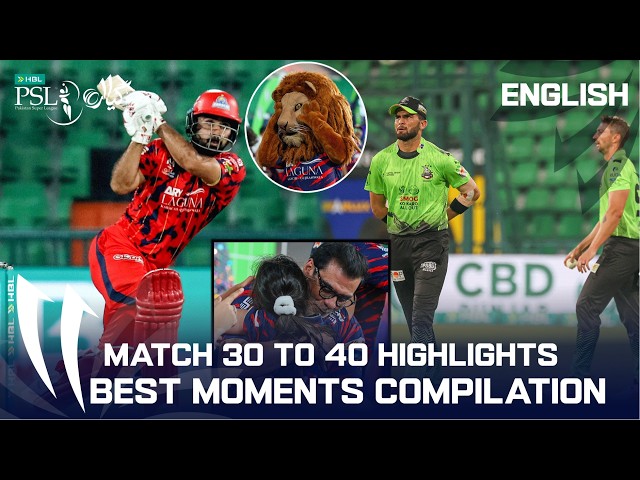 Match 30 To 40 Highlights 🔥 | Best Moments Compilation | MZB1K