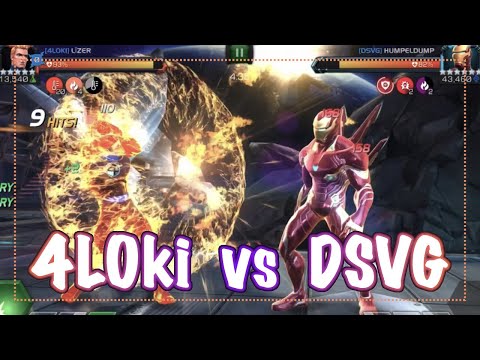 Alliance War S25 War 6 // 4L0ki vs DSVG ft. Bulwark Global? - Marvel Contest of Champions