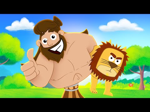 Samson, The Strong Guy with the Long Hair | Bible Song for Kids