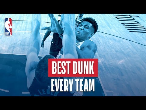 NBA's Best Dunk Every Team | 2018-19 NBA Season | #NBADunkWeek