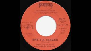 Halloween - She&#39;s A Teazer - Rare Detroit Metal 45 - 1984