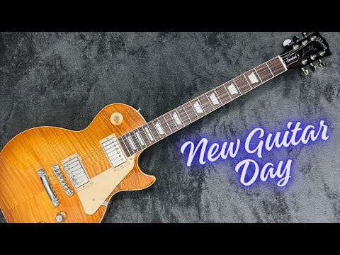 NEW GUITAR DAY!!