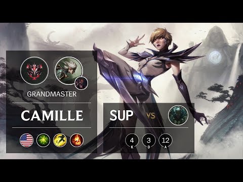 Camille Support vs Pyke - NA Grandmaster Patch 9.16
