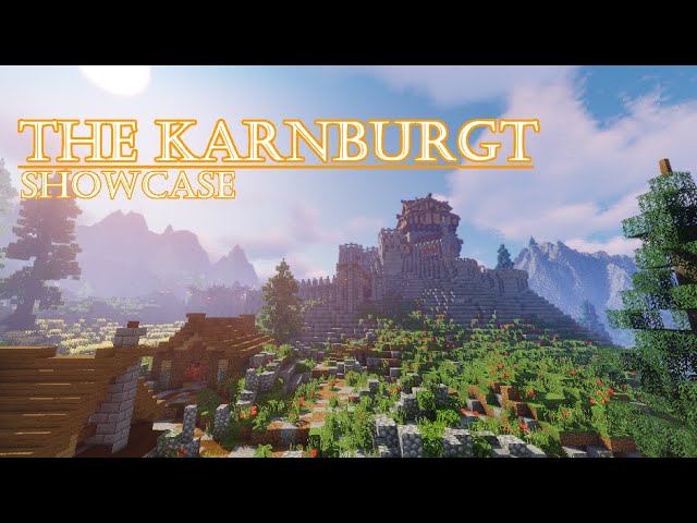 Medieval Castle and Town - The Karnburgt! Minecraft Map