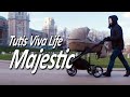 миниатюра 0 Видео о товаре Коляска 3 в 1 Tutis Viva Life Majestic 2020, Silver (041)
