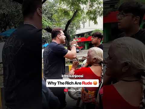 Rich people are arrogant😡?