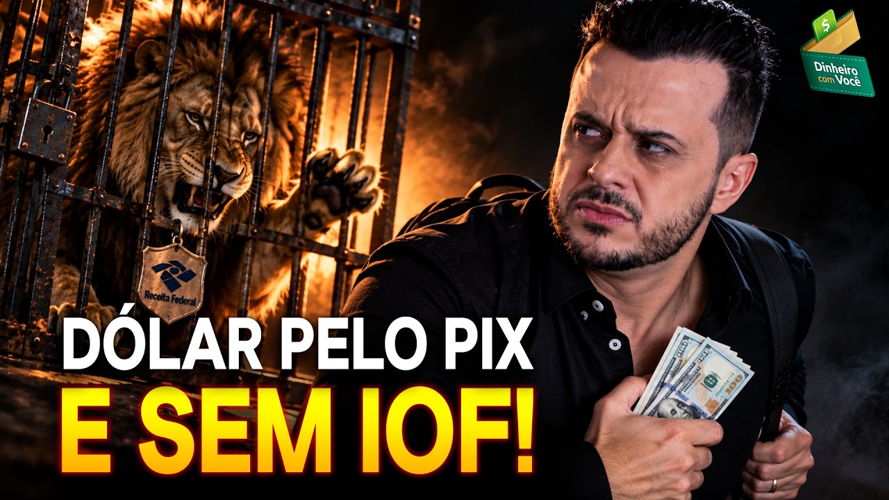 COMO ESCAPAR do IOF de 3,5% que o GOVERNO quer COBRAR do SEU DÓLAR!