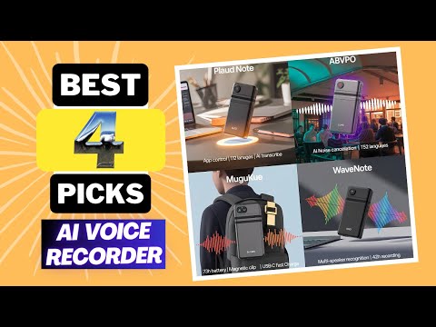 Best AI-Powered Voice Recorders 2025 – Smarter Way to Take Notes!