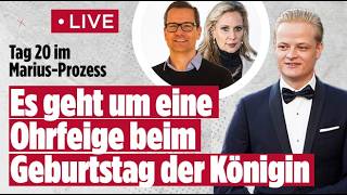 Tag 20 im Marius-Prozess: Ohrfeige beim Geburtstag der Königin
