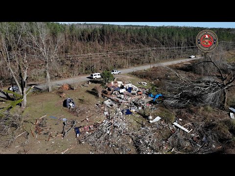 Storm Damage in Clarke, Sharkey, and Madison County, MS on December 14th, 2022