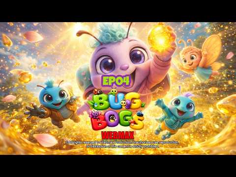 🐞🌿 BUG BOGS 📢 Season 01 👉 Episode 04 | 🍯✨ The Nectar Drop Treasure Hunt 😲✨A Golden Garden Adventure!