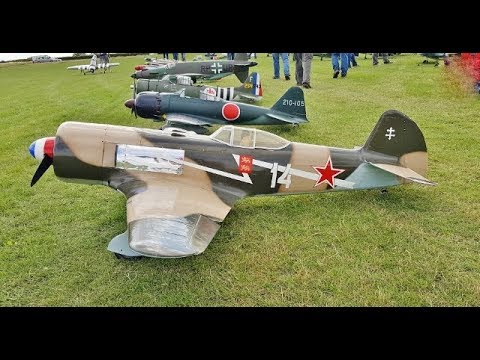 YAKOVLEV YAK 3U - GERMAN "LEGENDARY FIGHTERS" DISPLAY TEAM AT WILLIS WARBIRDS - 2017
