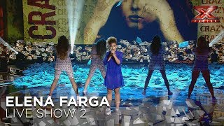 Elena Farga nos enloquece con su versión de &#39;Crazy&#39; de Gnarls Barkley | Directos 2 | Factor X 2018