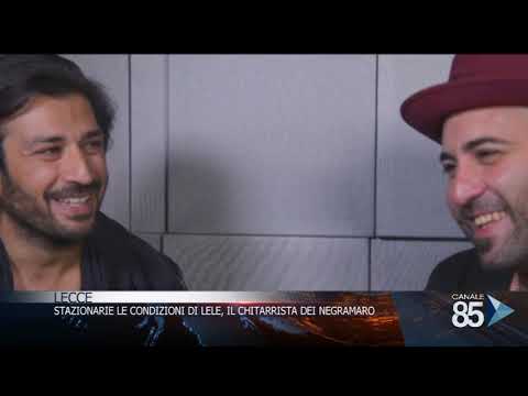 18 settembre 2018   Lecce   Stazionarie le condizioni di Lele il chitarrista dei Negramaro