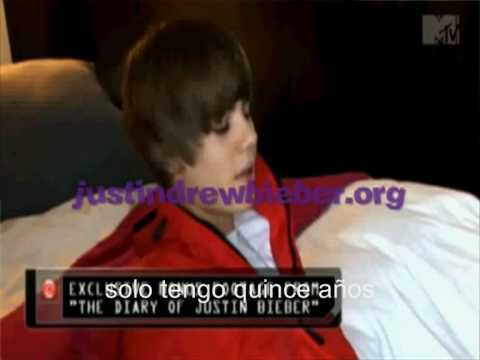 Justin Bieber hablando de amor [Traducido]