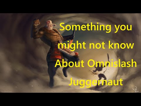 [Dota2] [7.39b] Juggernaut Omnislash, something you might not know about Omnislash, how to counter