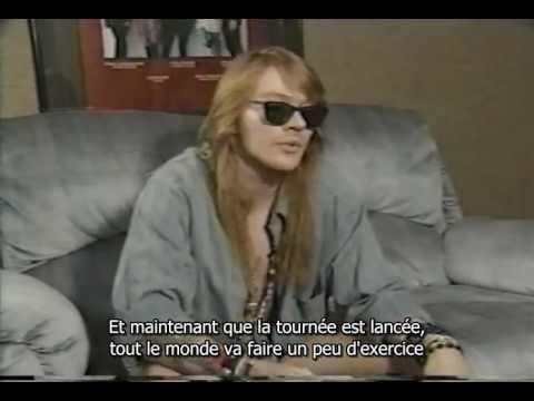 Part 1 - Interview d'Axl sur Use Your Illusion - mai 1991 - VOST