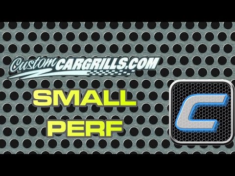 Small Perforated Universal Aluminum Grill Mesh - by customcargrills.com