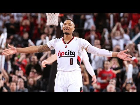 デイミアンリラード ハイライト 2017.04.24 vs ウォリアーズ 34Pts!