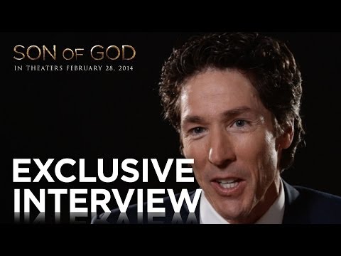 Son of God | Joel Osteen "Walking on Water" Exclusive Interview | 20th Century FOX
