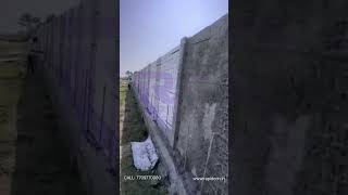 EPS Construction technology Compound wall Construction / India🇮🇳 / RAPIDCON #eps#construction#house
