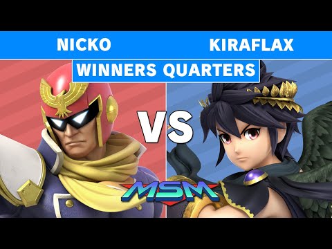 MSM 196 - Demise Nicko (Captain Falcon) vs Kiraflax (Dark Pit ROB) Winners Quarters - Smash Ultimate