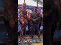 TYSON FURY TAUNTS DEREK CHISORA TO HIS FACE DURING FACEOFF FOR THIRD FIGHT!