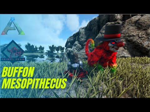 Taming Buffon Mesopithecus - Ark Survival Evolved - Primal Fear