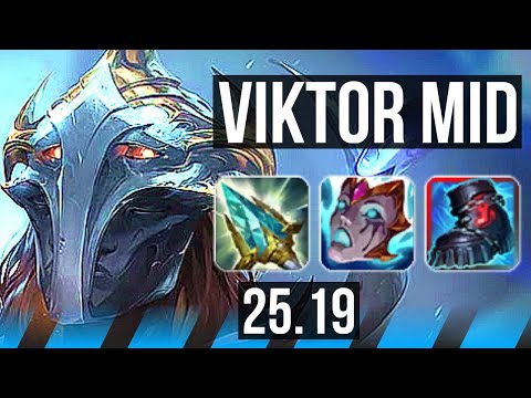VIKTOR vs FIZZ (MID) | KR Challenger | 25.19