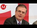 Migrantes no actúan de buena fe: Marcelo Ebrard
