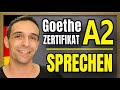 Goethe Zertifikat A2 SPRECHEN How To Pass The Oral Part German A2 Goethe Exam