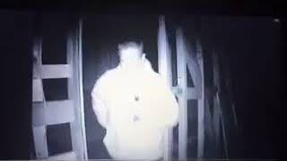 Ball of light follows investigator, out of the room on video...