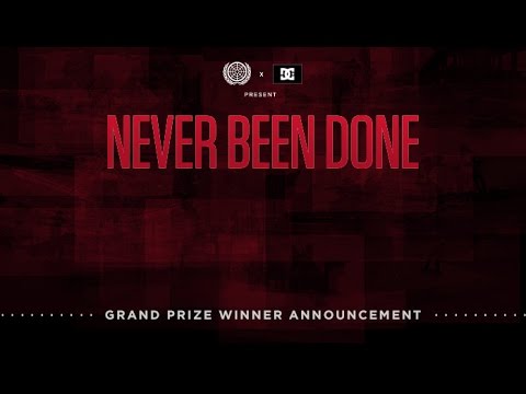 Chris Cole's Never Been Done - Grand Prize Winner