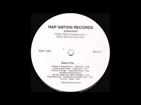 1993 - 100% German Hip Hop/ A1 - State of Departmentz - Alptraum