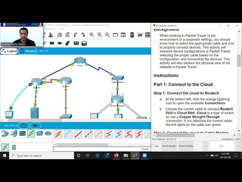 CCNA PT - 4.6.5 - Connect a Wired and Wireless LAN